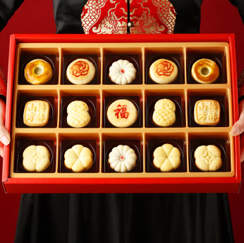 御茶膳房糕點禮盒過節(jié)送禮節(jié)日禮品北京特產(chǎn)點心小吃禮物零食大禮包640g