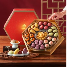 御茶膳房糕點(diǎn)心禮盒過節(jié)送禮節(jié)日禮品休閑零食大禮包北京特產(chǎn)禮物1100g